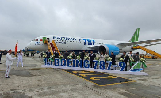 Bamboo Airways nhận Boeing 787-9 Dreamliner đầu tiên phục vụ dịp Tết